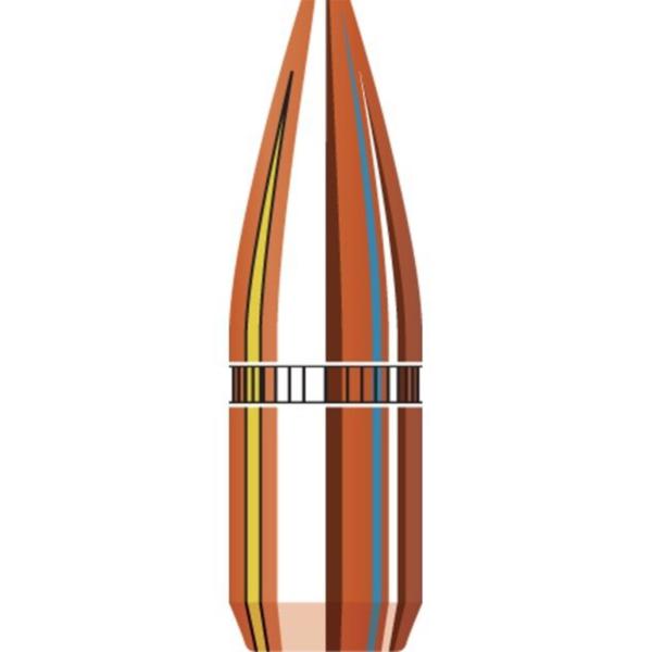 Hornady Full Metal Jacket Bullets .22 cal .224" 62 gr FMJ 100/ct Bag