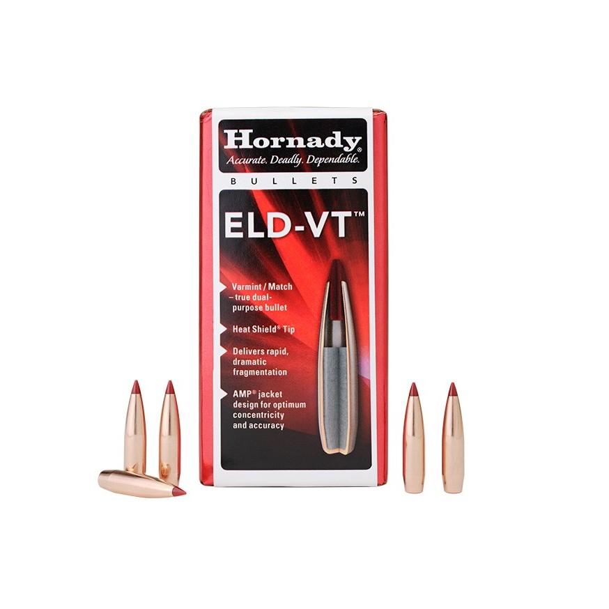Hornady 25412 ELD-VT 25Cal 95gr 100 Per Box/25Case