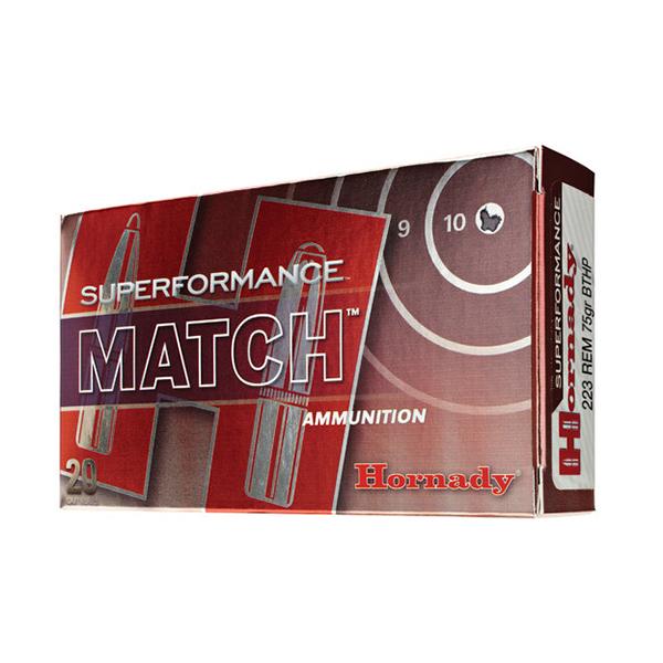 Hornady 5.56 NATO 75gr BTHP Match – Proven 5.56x45mm NATO Match Ammo, 2910 fps, 20 Rounds 2 Hornady 5.56 NATO 75gr BTHP Match – Proven 5.56x45mm NATO Match Ammo, 2910 fps, 20 Rounds - Image 2