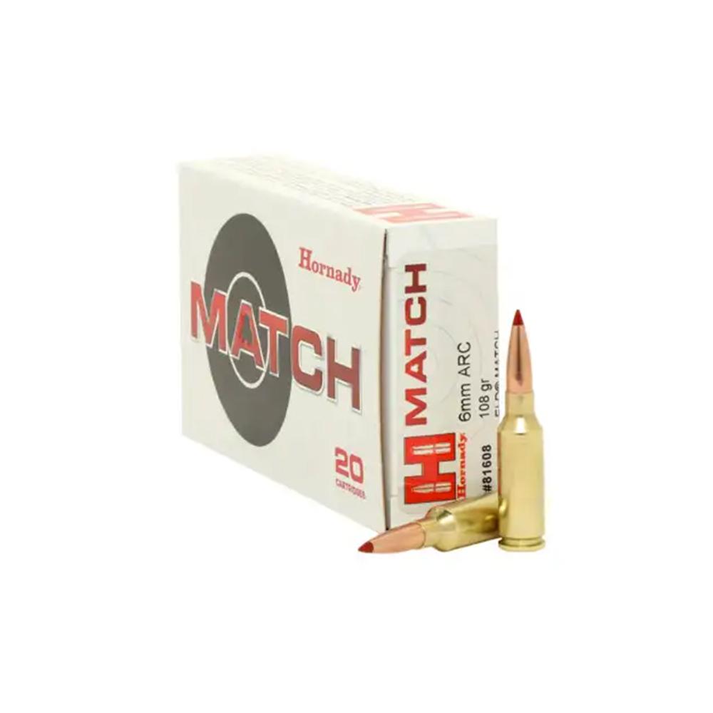 Hornady 6mm ARC 108gr ELD Match – Proven 6mm ARC Match Ammo, 2750 fps, 20 Rounds 3 Hornady 6mm ARC 108gr ELD Match – Proven 6mm ARC Match Ammo, 2750 fps, 20 Rounds - Image 3