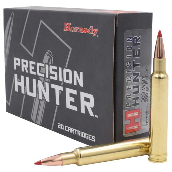 Hornady 300 Wby Mag 200gr ELD-X – Proven .300 Weatherby Magnum Long Range Hunting Ammo, 2960 fps, 20 Rounds