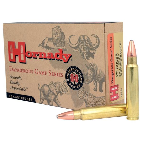 Hornady .375 Ruger 270gr SP Brass – 20rd