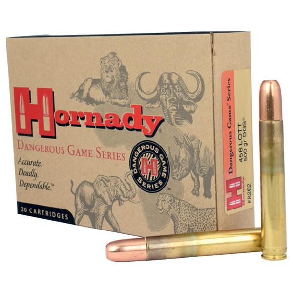 Hornady 458 Lott 500gr DGS – Proven .458 Lott Dangerous Game Ammo, 2300 fps, 20 Rounds 3 Hornady 458 Lott 500gr DGS – Proven .458 Lott Dangerous Game Ammo, 2300 fps, 20 Rounds - Image 3