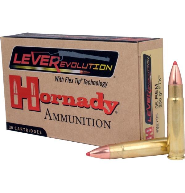 Hornady 35 Rem 200gr FTX – Proven .35 Remington Lever Action Hunting Ammo, 2225 fps, 20 Rounds 4 Hornady 35 Rem 200gr FTX – Proven .35 Remington Lever Action Hunting Ammo, 2225 fps, 20 Rounds - Image 4