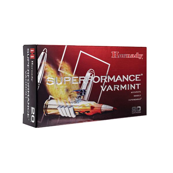 Hornady 22-250 Rem 35gr NTX – Proven .22-250 Remington Varmint Ammo, 4450 fps, 20 Rounds