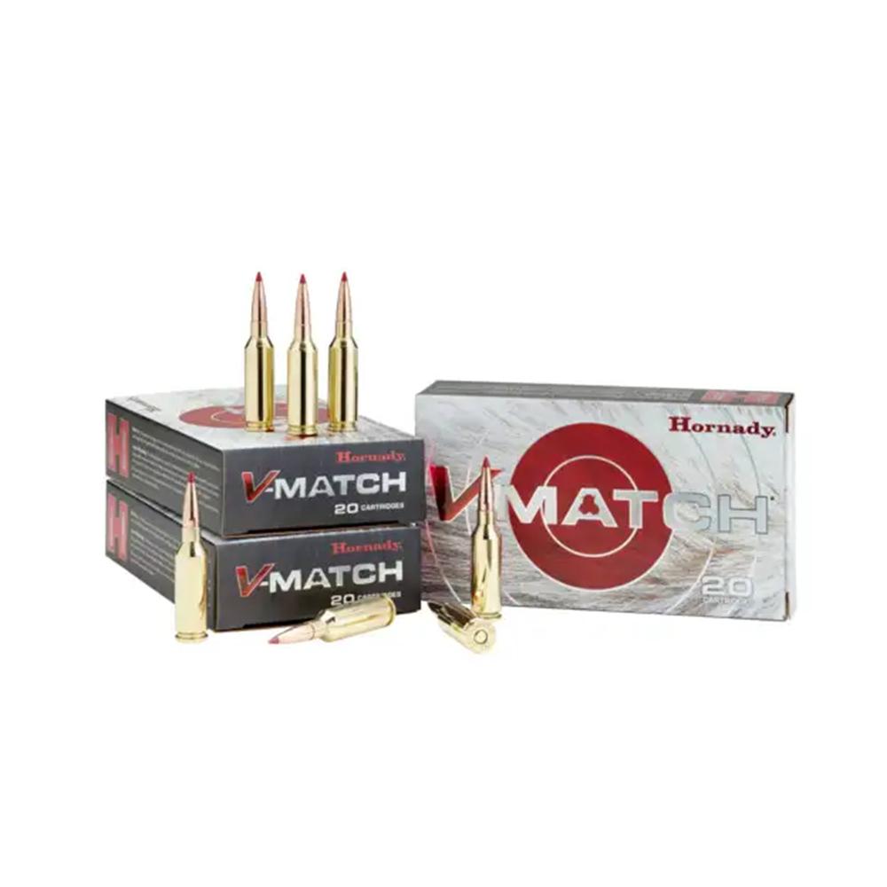 Hornady 22 Creedmoor 69gr ELD-VT – Proven 22 Creedmoor Varmint & Match Ammo, 3550 fps, 20 Rounds