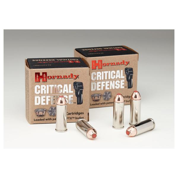 Hornady 44 Special 165gr FTX Critical Defense – Proven .44 Special Self-Defense Ammo, 900 fps, 20 Rounds