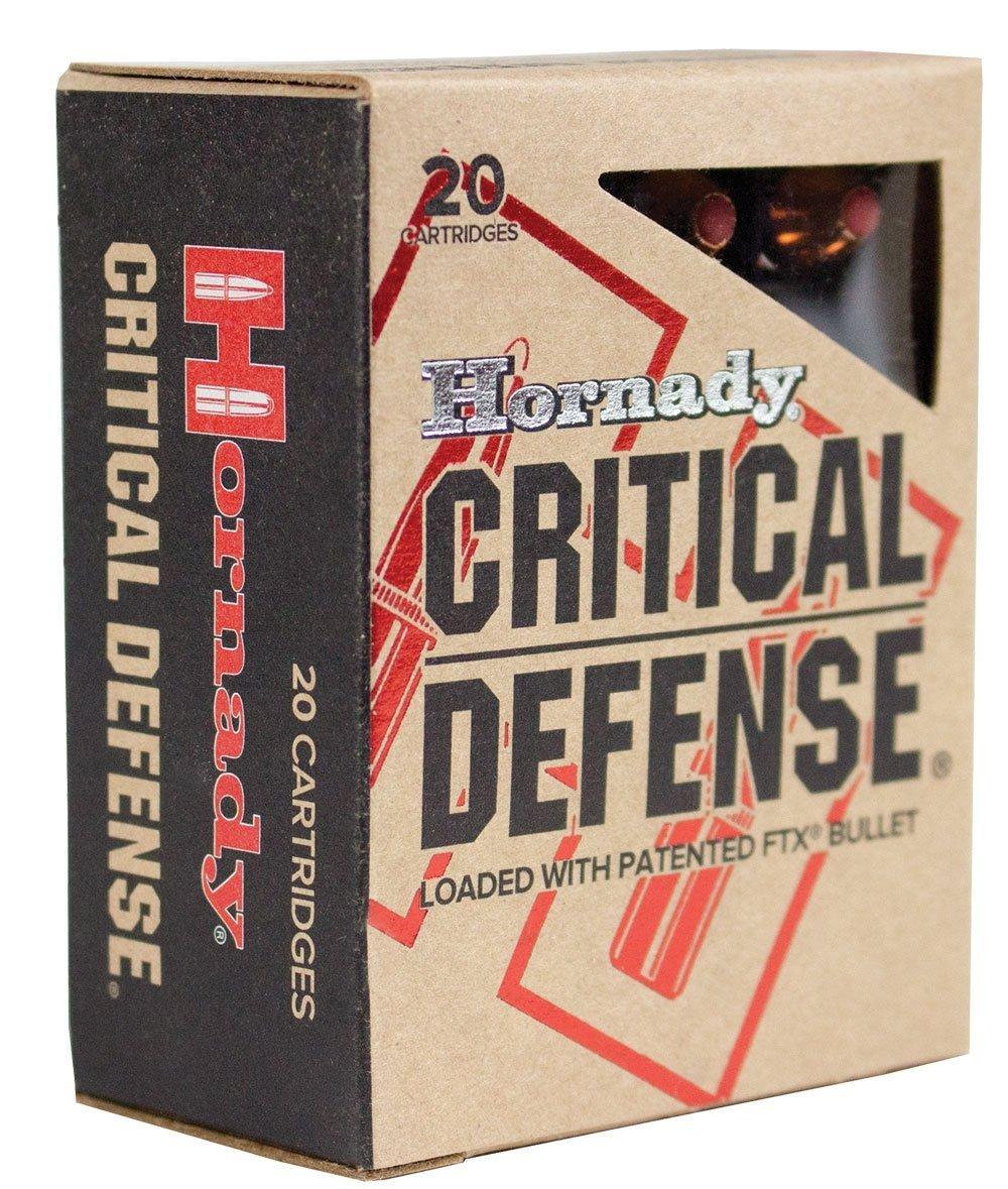 Hornady 45 Auto 185gr FTX Critical Defense – Proven .45 ACP Self-Defense Ammo, 900 fps, 20 Rounds 2 Hornady 45 Auto 185gr FTX Critical Defense – Proven .45 ACP Self-Defense Ammo, 900 fps, 20 Rounds - Image 2