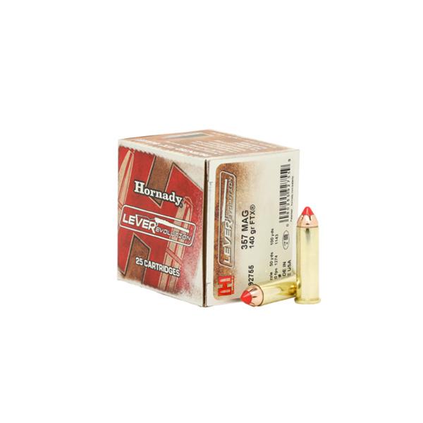 Hornady 357 Mag 140gr FTX – Proven .357 Magnum Lever Action Hunting Ammo, 1440 fps, 25 Rounds 2 Hornady 357 Mag 140gr FTX – Proven .357 Magnum Lever Action Hunting Ammo, 1440 fps, 25 Rounds - Image 2