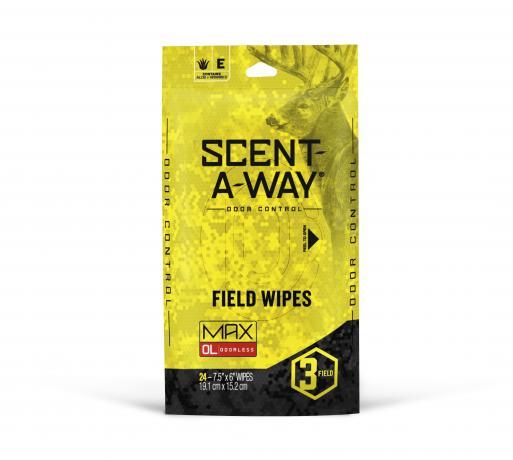 Hunters Specialties Scent-A-Way Max Field Wipes 24/ct