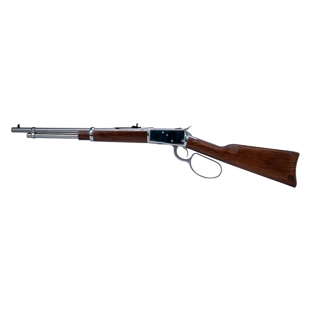 Heritage 92 Lever Action Rifle .45 Colt 8rd Capacity 18" Polished Stainless Barrel Wood Stock