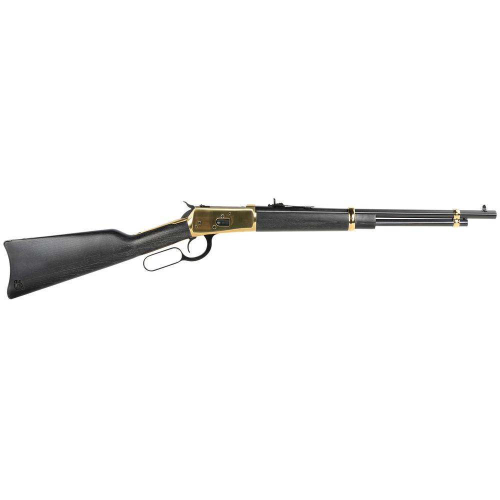 Heritage 92 Lever Action Rifle .357 Mag/.38 Spl 8rd Capacity 18" PVD Gold Barrel Wood Stock
