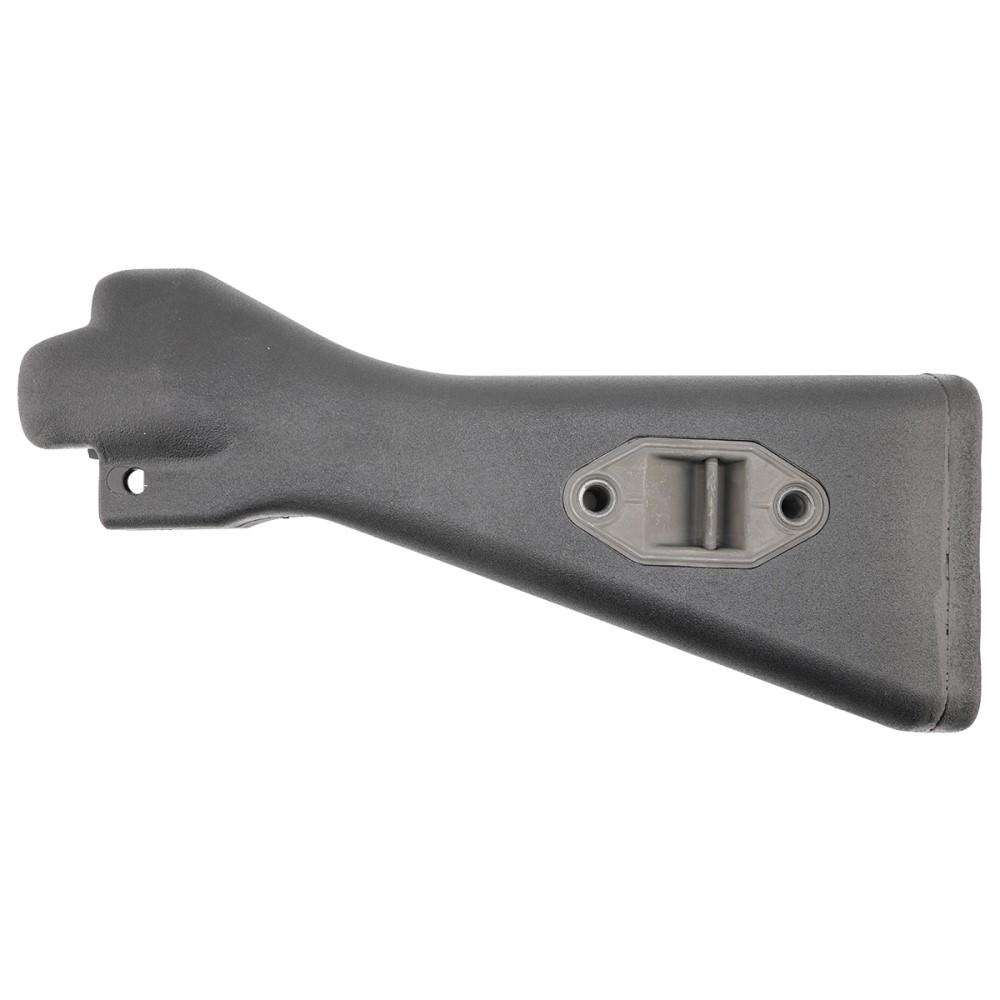 H&K 205586 SP5 Black Fixed Buttstock - Ergonomic, Durable, Easy Installation, NFA Compliant