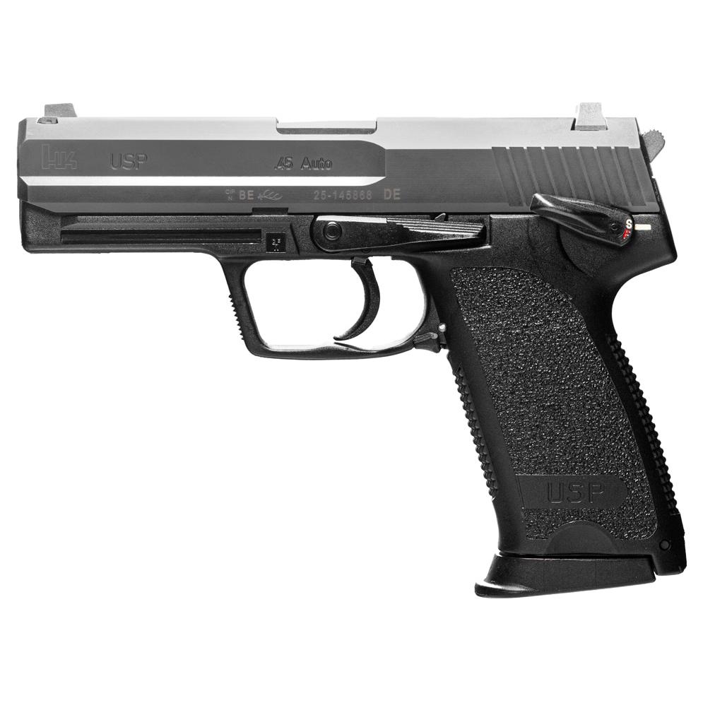 Heckler & Koch H&K USP9 Handgun 9mm Luger 15rd Magazines(2) 4.25" Barrel V1 DA/SA Decocking Lever