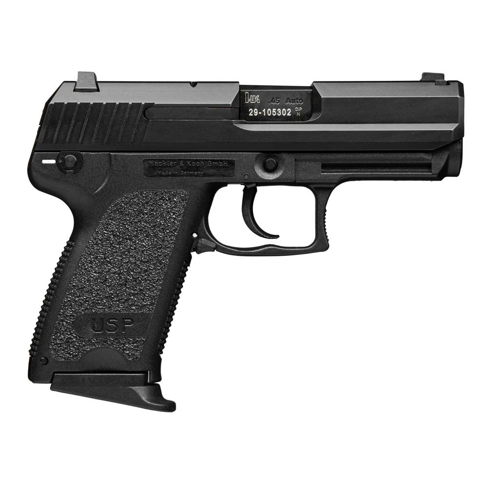 Heckler & Koch 81000333 USP V7 LEM Compact 9mm 13+1 3.58" Black Pistol