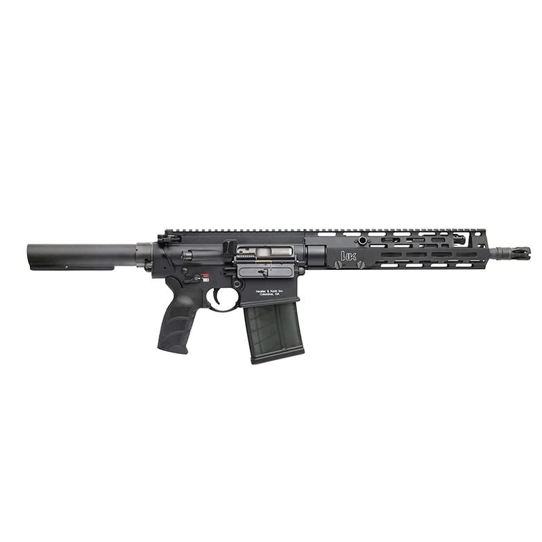 H&K 81001053 MR762 A4 7.62 x 51mm | 308 Win 13" Black Semi-Auto Pistol