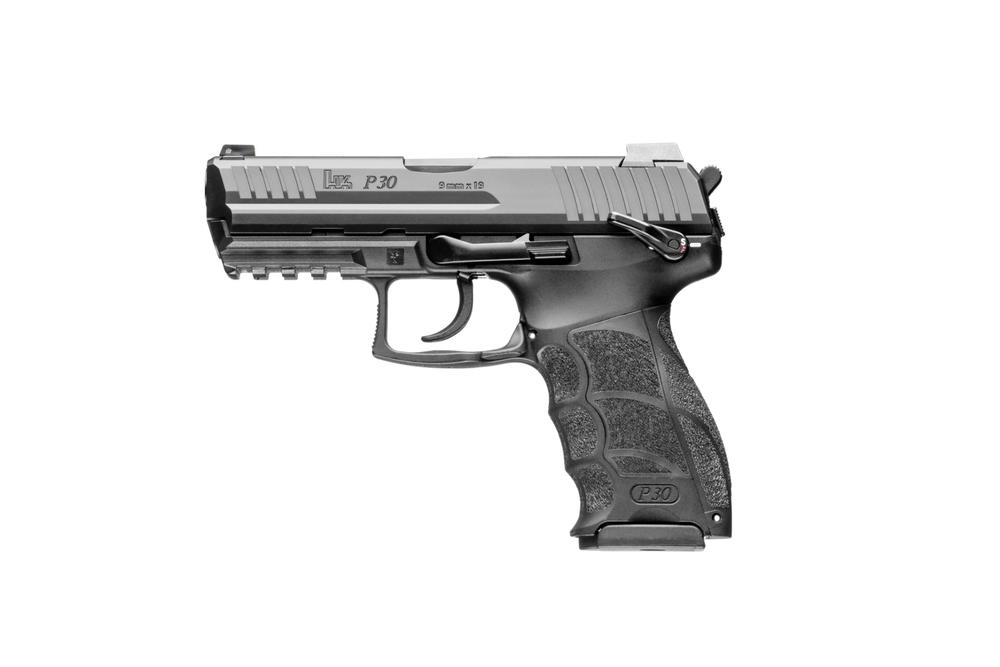 Heckler & Koch H&K P30 S V3 Handgun 9mm Luger 15rd Magazines(2) 3.85" Barrel DA/SA trigger and Manual Decocker &…