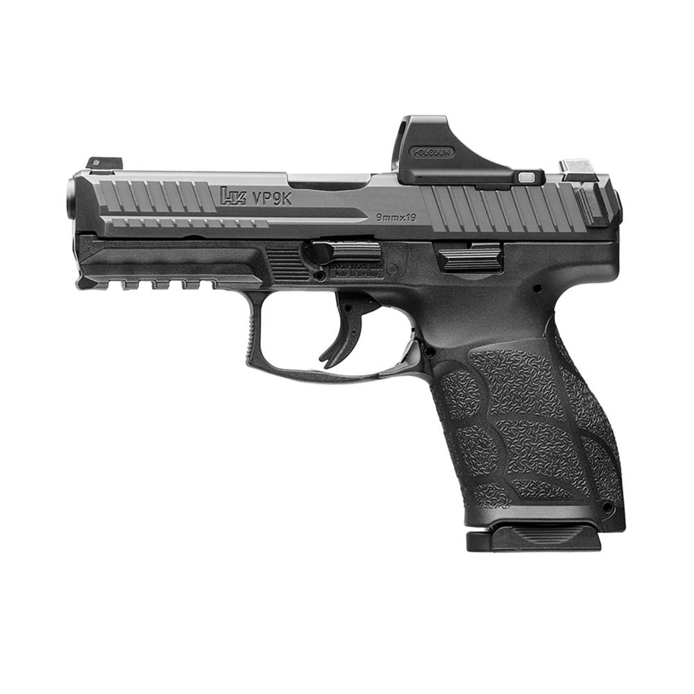 Heckler & Koch H&K VP9A1 K OE HOLOSUN SCS Handgun 9mm Luger 10rd Magazines (2) 4.09" Barrel Black with Holosun CA…