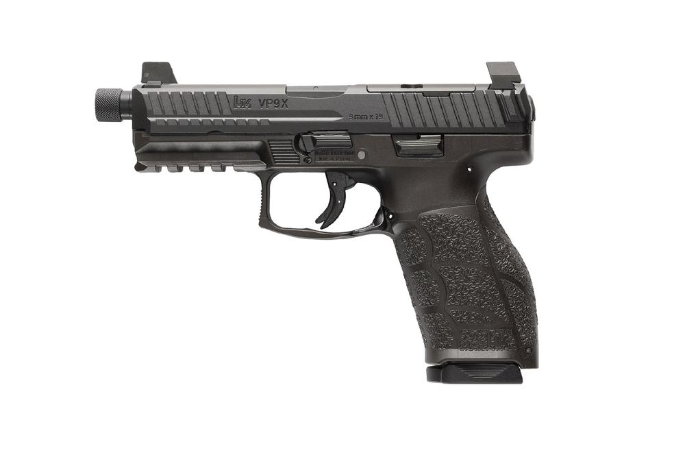 Heckler & Koch H&K VP9A1 X Tactical Optic Ready Handgun 9mm Luger 10rd Magazines(2) 4.7" Threaded Barrel Black