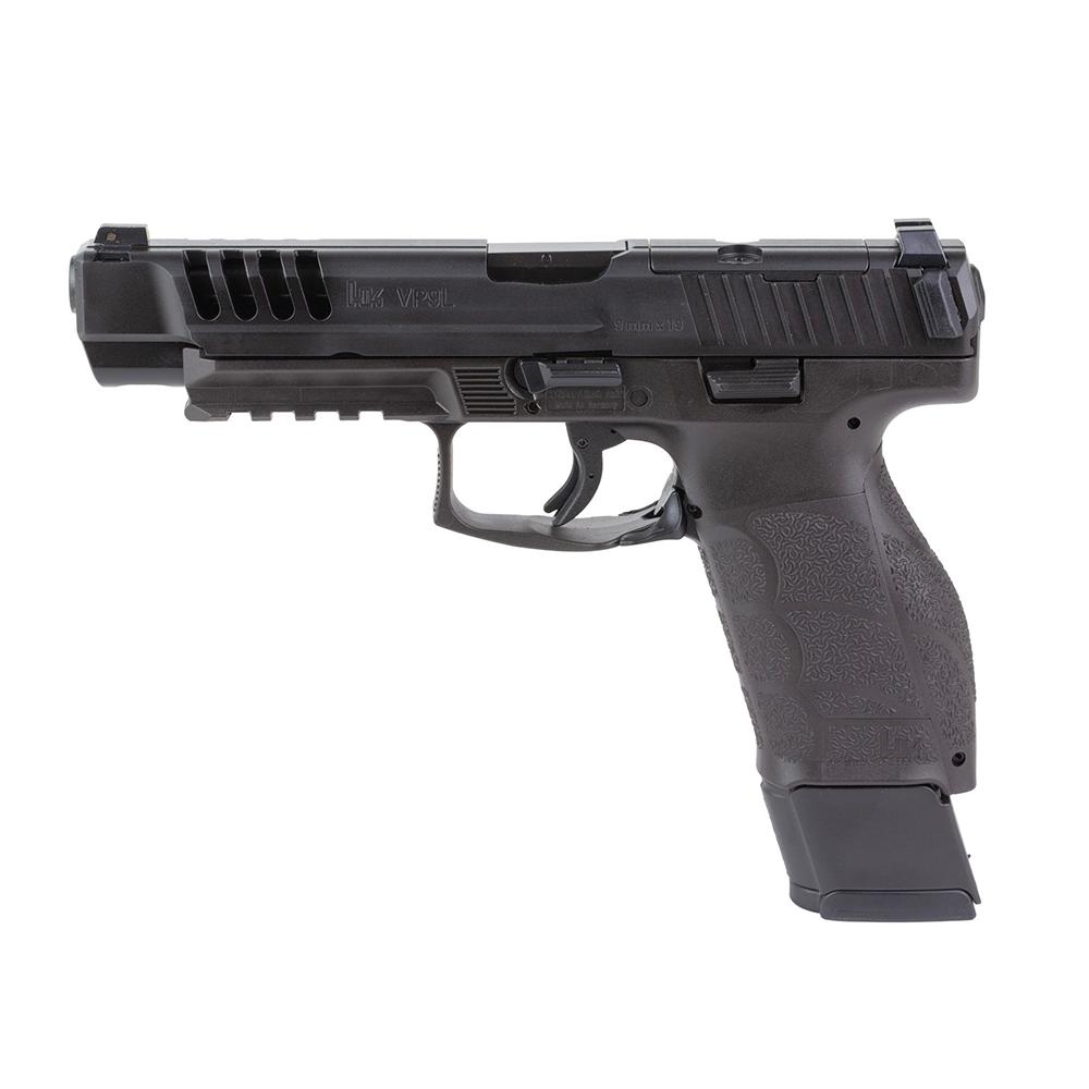 Heckler & Koch H&K VP9A1 L Optic Ready Handgun 9mm Luger 20rd Magazines(2) 5" Barrel Black