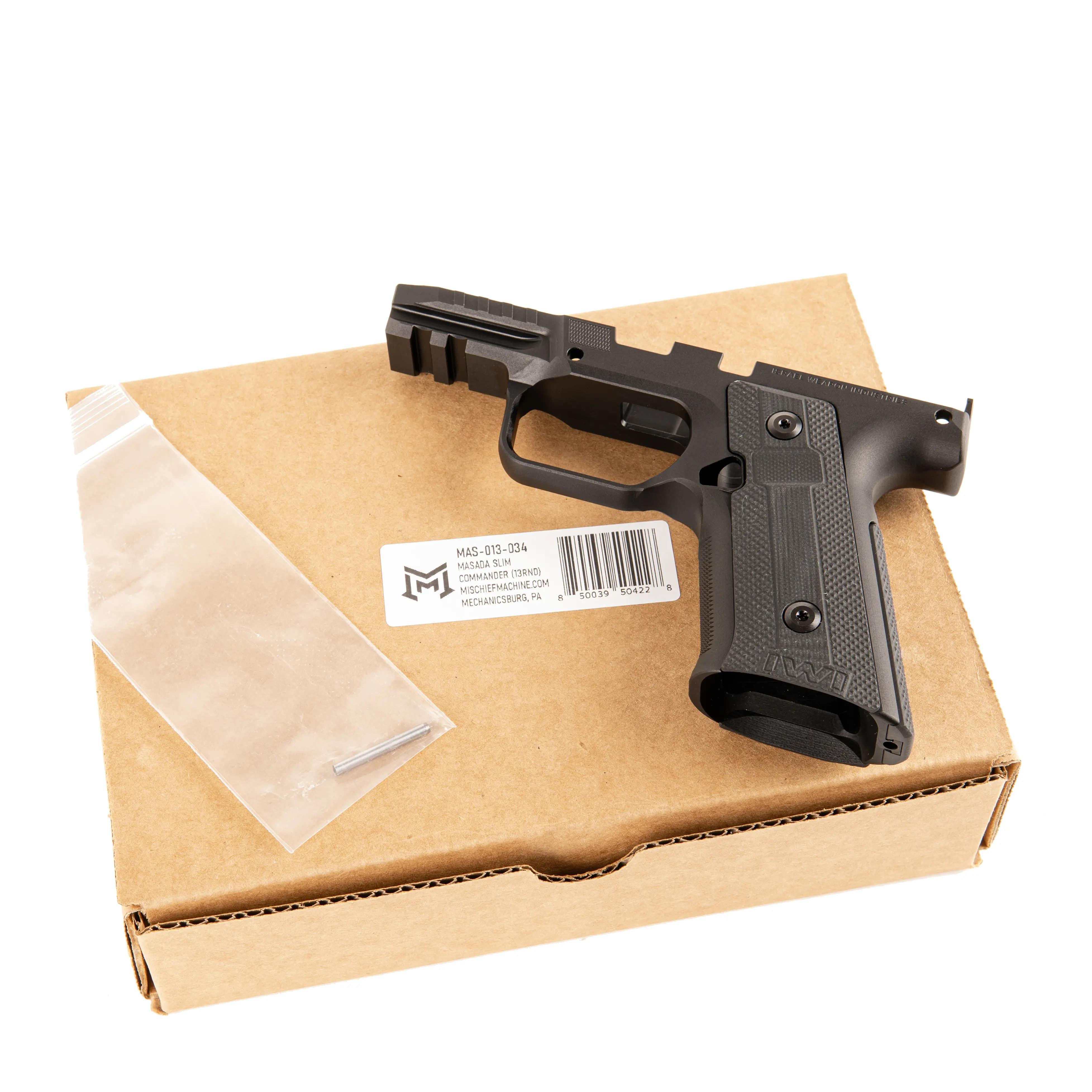 IWI Masada Slim Commander Elite Aluminum Frame Black