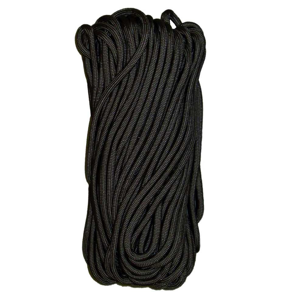 Military Products TacShield 550 Cord Paracord 50 ft Black