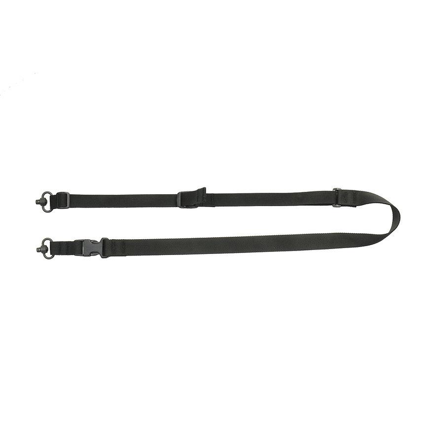 Military Products TacShield 2-Point Quick Adjust Sling with QD Attachments 1.25" Black