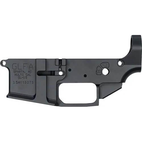 GLFA AR-15 Stripped Billet Lower Receiver-Black-img-0