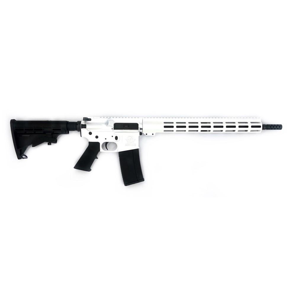 GLFA 223 Wylde Rifle .223 Wylde 10rd Magazine 16 Barrel White Cerakote CA Compliant