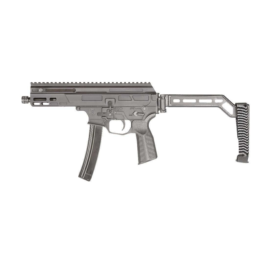 Matador Arms MAT9-K-5 Pistol 9MM Luger 5" Barrel 30RD MP5 MAG (1) Black W/A3 Brace