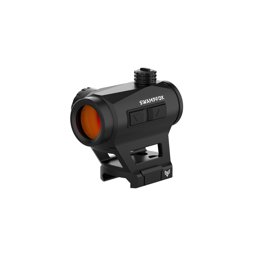 10 Ring Swampfox Liberator II Mini Green Dot Sight Illum Black