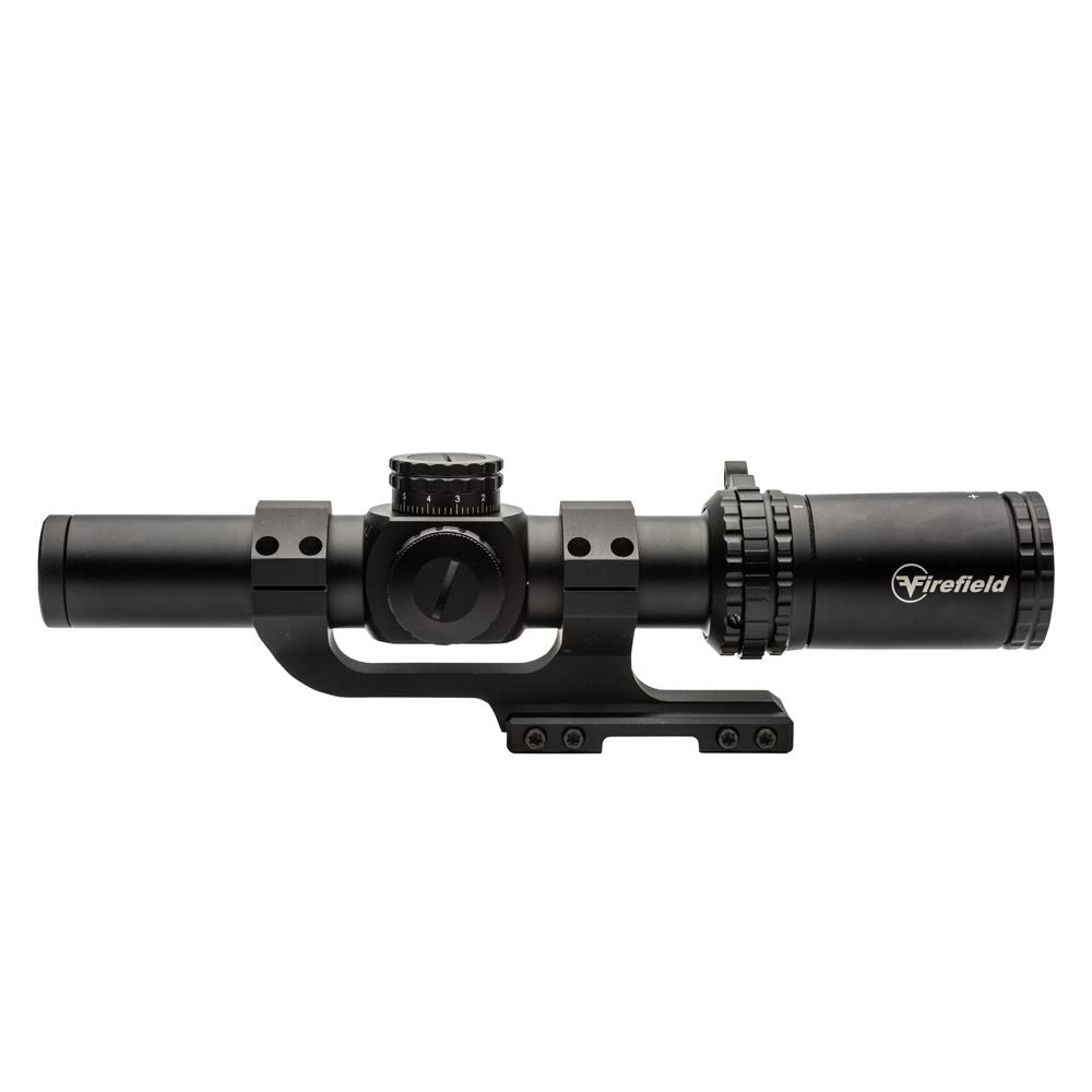 Sellmark Corporation Firefield RapidStrike AR-15 Rifle Scope 1-6x24mm SFP Illum. Circle Dot 30mm Tube - Matte