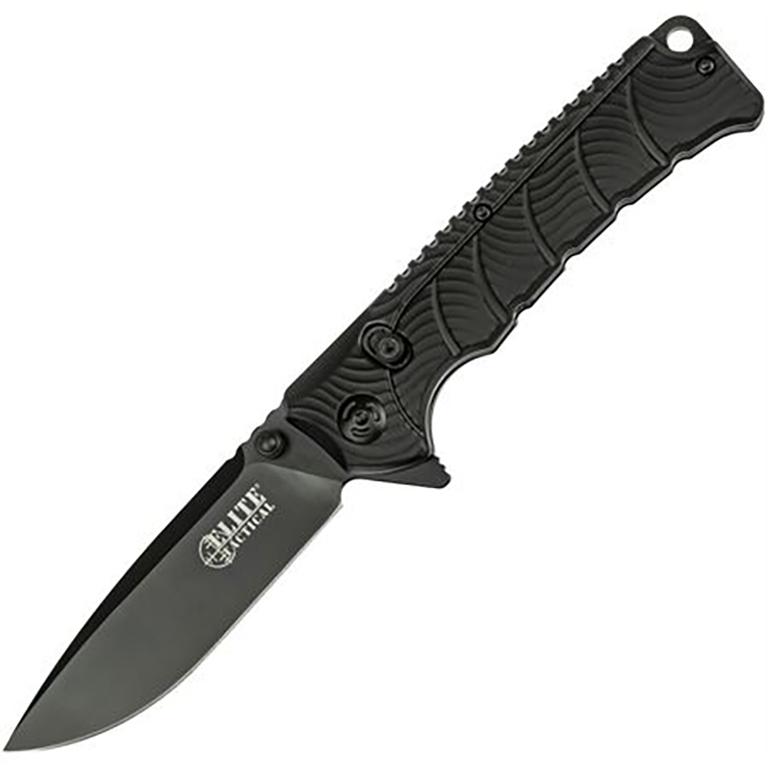 Master Cutlery Elite Tactical Backdraft Folding Knife 3 1/2 Blade-img-0