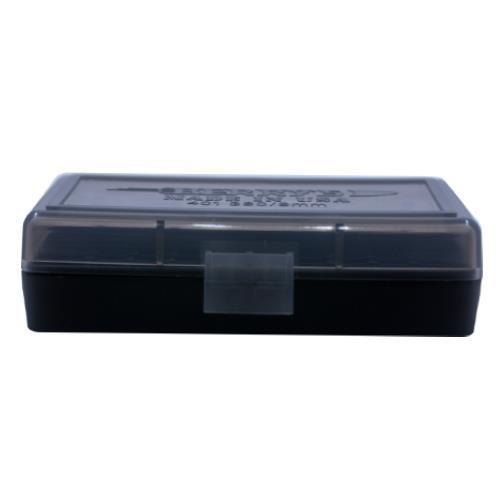 Berrys Ammo Box #401 - .380 cal/9mm 50/rd Smoke/Black-img-1