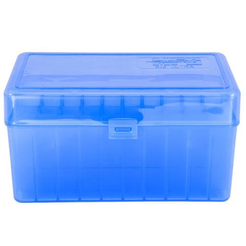 Berry's Mfg 412 Blue Ammo Flip Top Box  Holds 50 Rounds -  .300 Ultra - Berry's Mfg