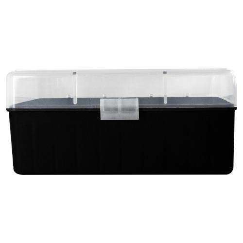 Berrys Mfg 413 Ammo Box for S&W 500 50/ct - Clear/Black-img-1