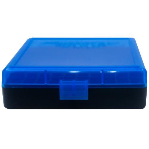 Berrys Ammo Box #001 - .380 Cal/9mm 100/rd Blue/Black-img-1