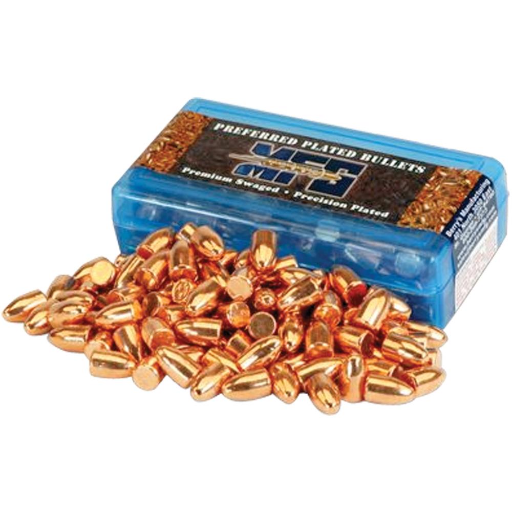 Berry's Superior Plated Pistol Bullets 9mm .356" 124 gr RN 250/ct