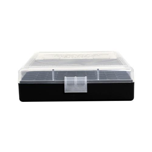 Berrys Mfg #001 Clear Top/ Black Ammo Box - 380 ACP/ 9mm Luger 100/ct-img-1