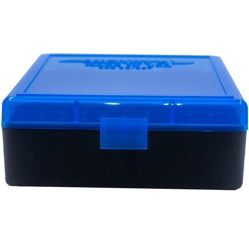 Berrys Ammo Box #003 - .38/.357 cal 100/rd Blue/Black-img-1