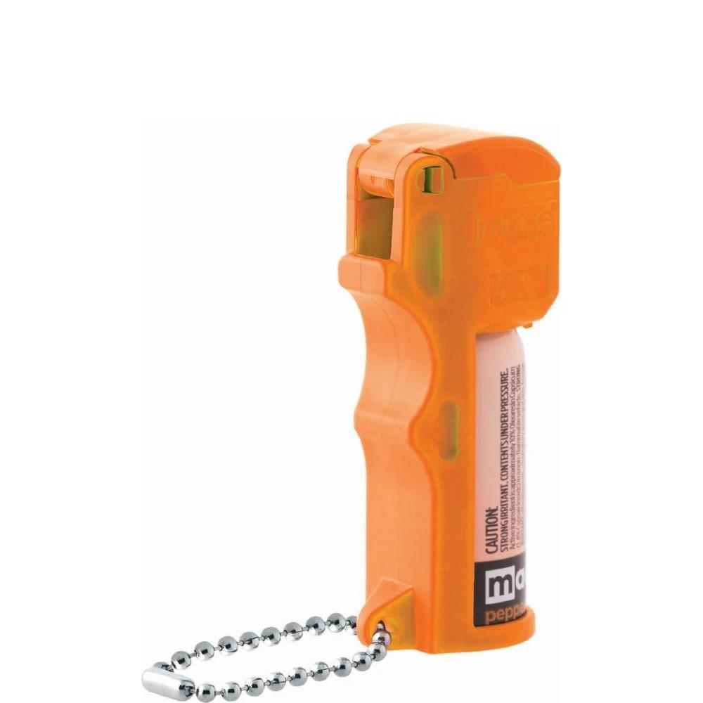 Mace 80748 Pocket Pepper Spray - Neon Orange, Compact, 15 Bursts, 10ft-img-0