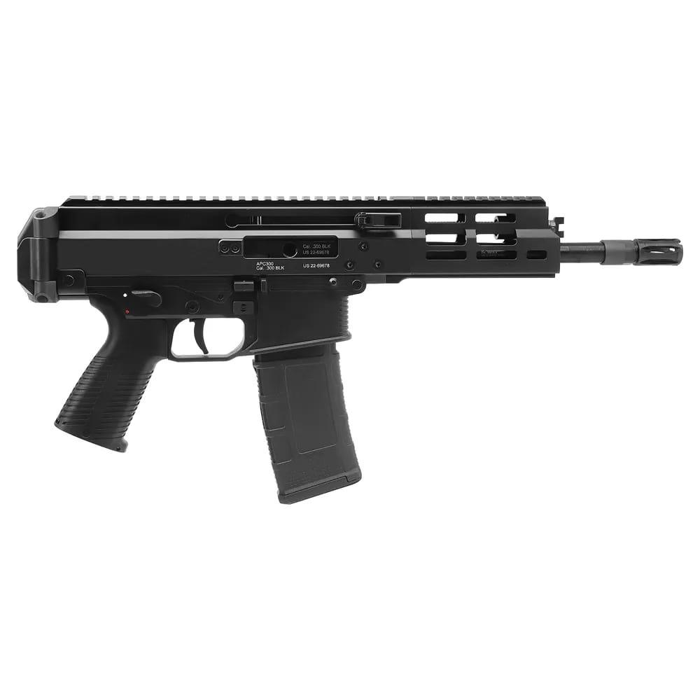 B&T APC300 Pro Handgun .300 BLK 30rd Magazine 8.7" Barrel Black-img-0