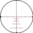 Konus Riflescope 5-40x56 550 ballistic reticle