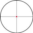 6-24X50 riflescope w/engraved IR reticle & sunshade
