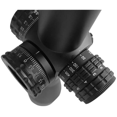 KONUS Fearless 4x-16x50mm Rifle Scope - Engraved/illum Christmas Tree Reticle 34mm