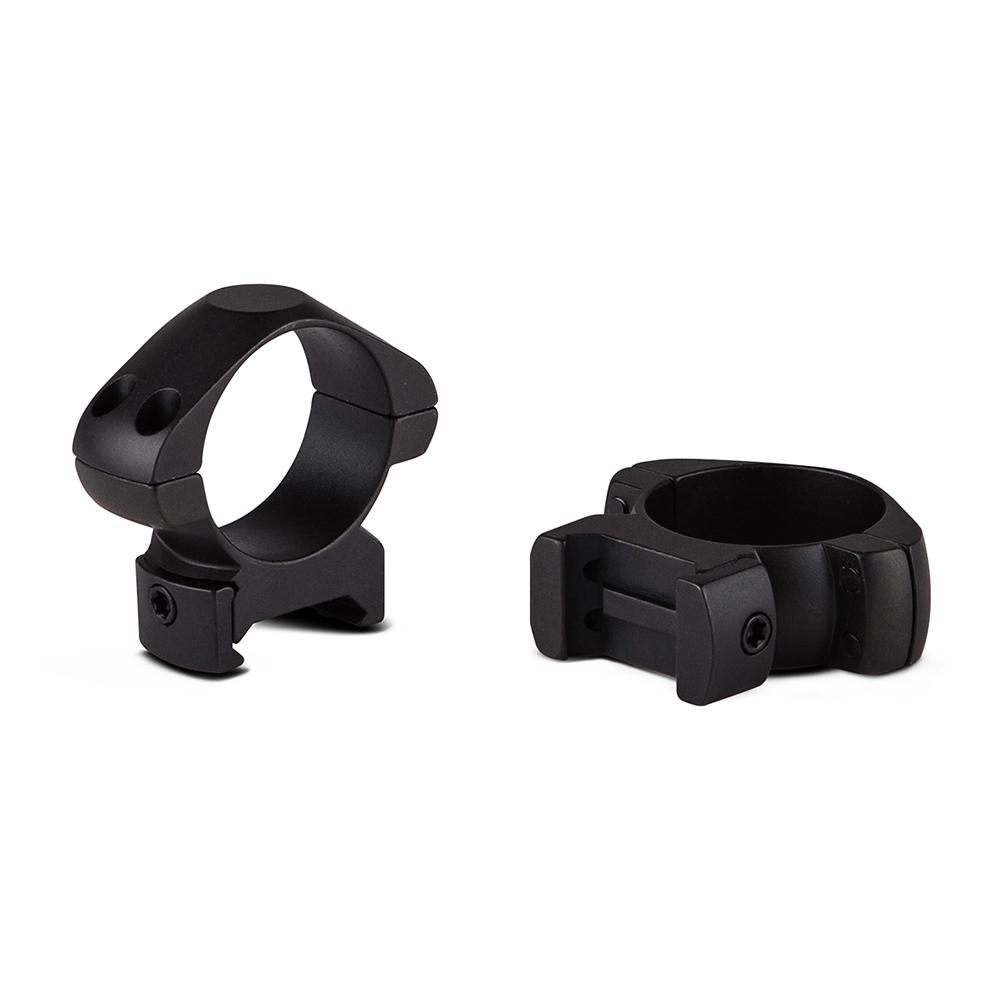 Konus 2-Piece Steel Riflescope Rings 1" Low Matte Black
