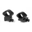 Pair steel mounting rings w/quick release lever for 1 Inch riflescope-low
