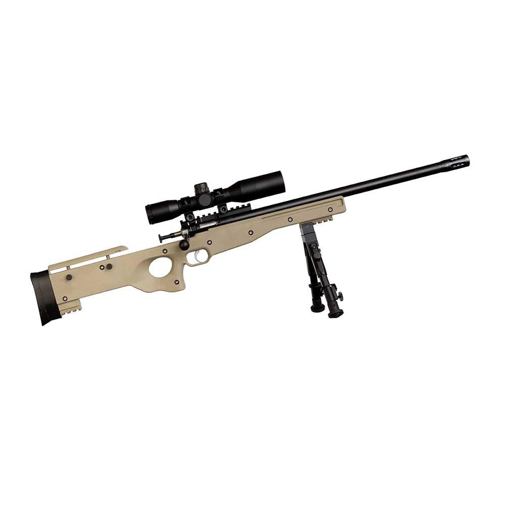 Keystone Sporting Arms Crickett Precision Rifle Package .22LR Single Shot 16.1" Barrel FDE with Bipod Scope Rail