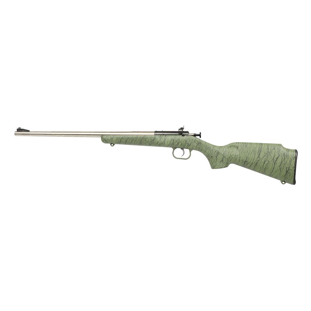 Keystone Crickett "My First Rifle" .22 LR Single Shot 16.1" Barrel Green with Black Webbing