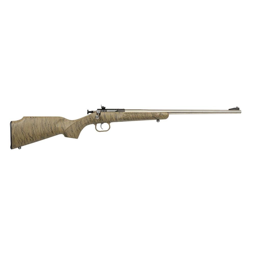 Crickett KSA2443 Gen2 Youth 22 LR 16" Stainless Single Shot Rifle Tan